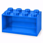 Bild des Lego Brick Shelf 8 Wandregal in blau