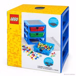 Bild des Lego Aufbewahrungsregals mit Verpackung Vorderseite