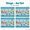 Bild der Kindertischsets Bild der Kindertischsets