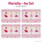 Bild der Kindertischsets Bild der Kindertischsets